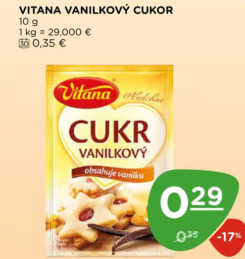 Vitana vanilkový cukor