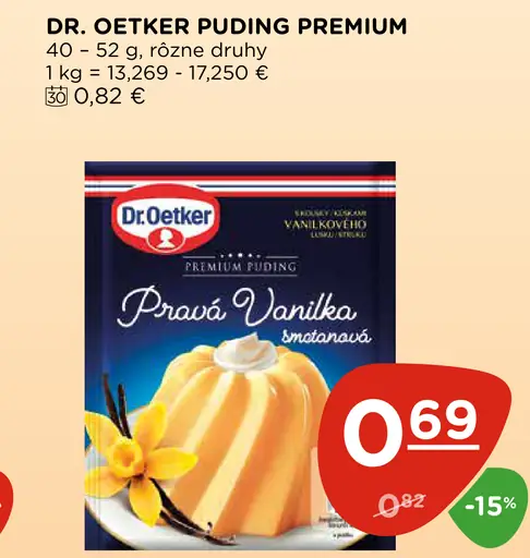 Dr. Oetker Premium Puding