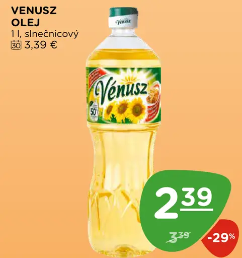Vénusz Slnečnicový olej