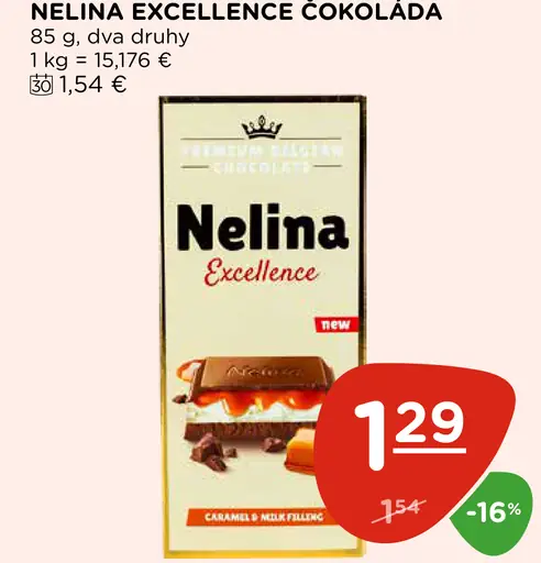 Nelina Excellence čokoláda