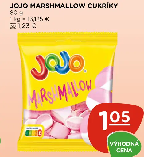 Jojo Marshmallow cukríky