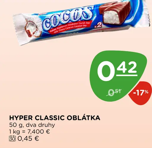 Hyper Classic Oblátka