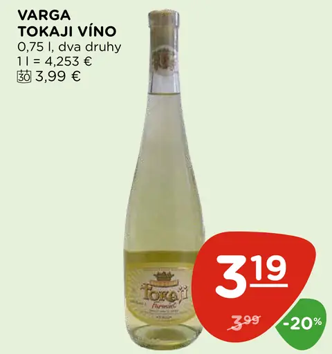 Varga Tokaji Vino