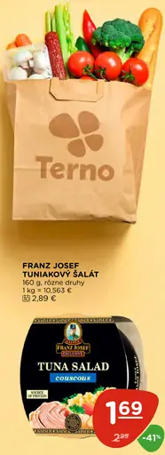 Franz Josef Tuniakový šalát couscous