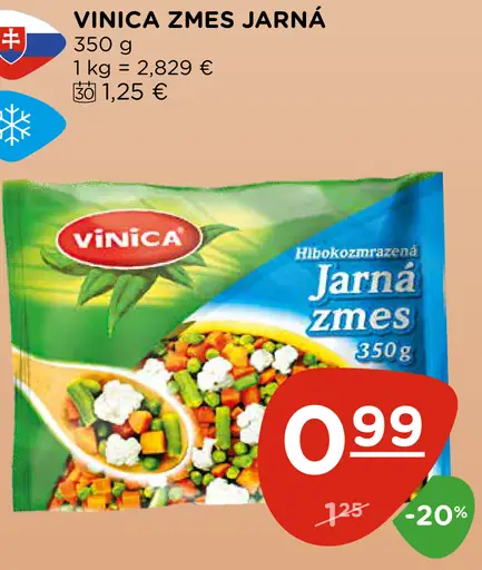 VINICA zmes jarná