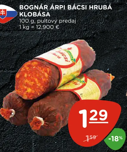 Bognár Árpi bácsi hrubá klobása