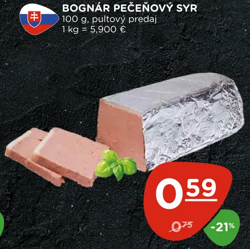 Bognár pečeňový syr