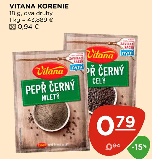 Vitana korenie čierne rôzne druhy