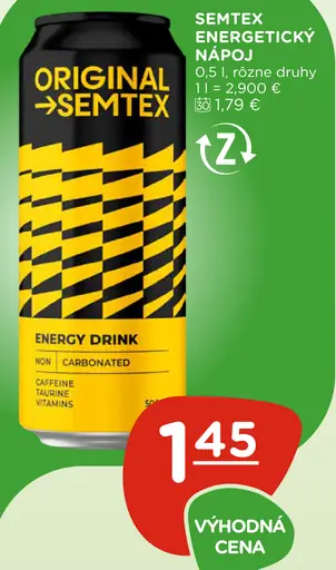 Semtex Energetický Nápoj