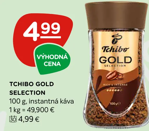 Tchibo Gold Selection instantná káva