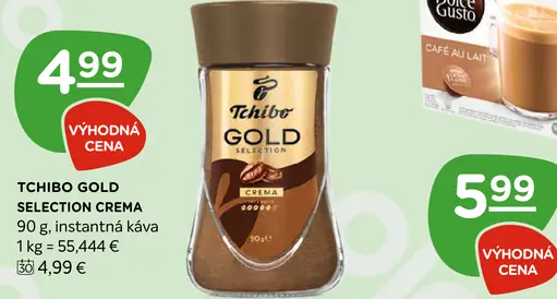 Tchibo Gold Selection Crema instantná káva