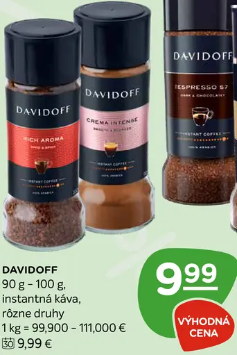 Davidoff Instantná káva