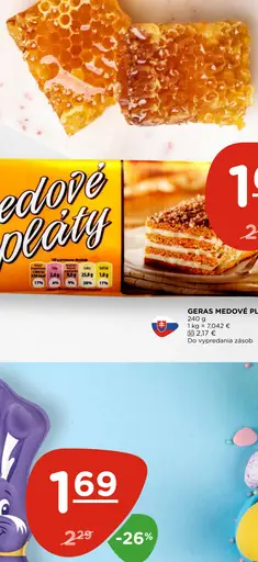 Geras Medové pláty