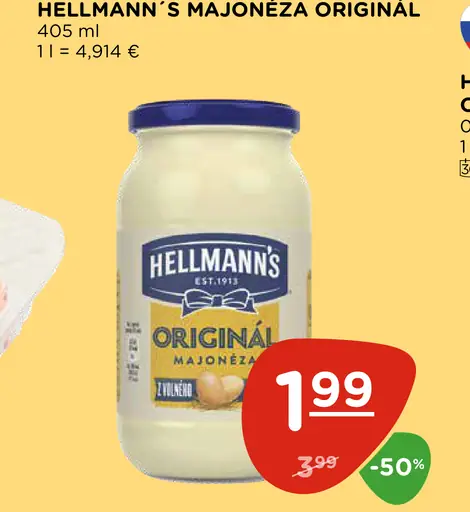Hellmann's Majonéza originál