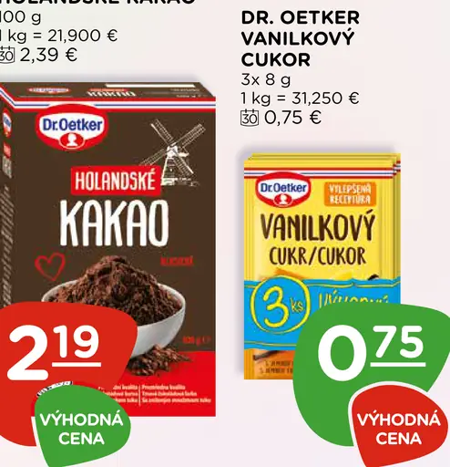 Dr. Oetker Holandské kakao