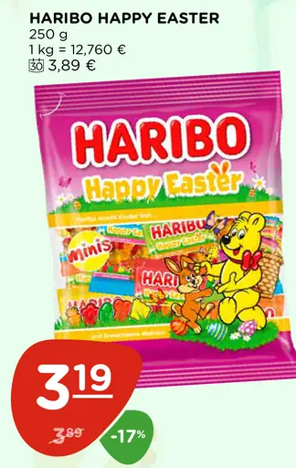 Haribo Happy Easter želé cukríky