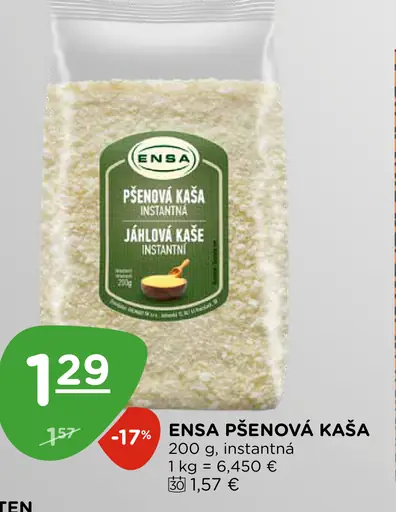 Ensa pšeno­vá kaša instantná
