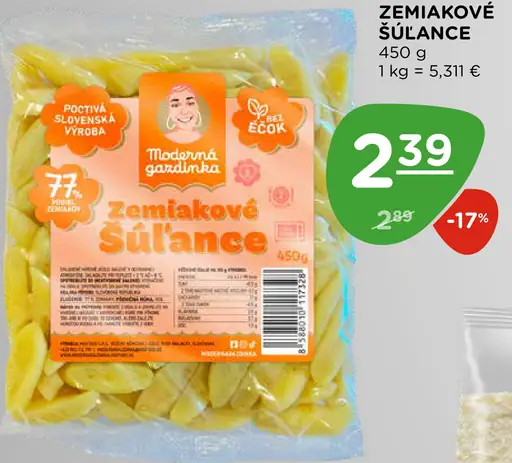 Gazdinka zemiakové šúľance