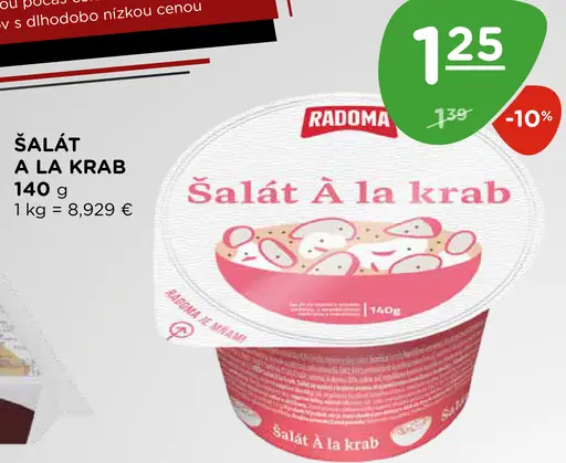 Radoma Šalát à la krab