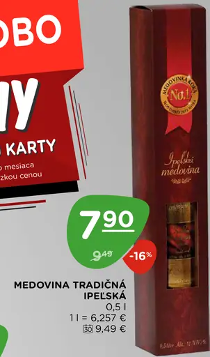 Medovina tradičná Ipelská