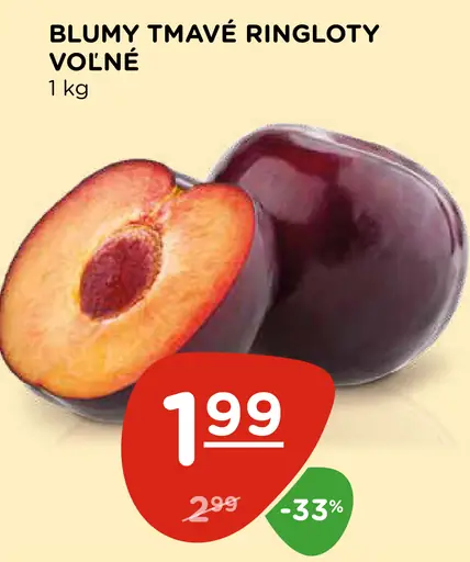 Blumy tmavé ringloty voľné