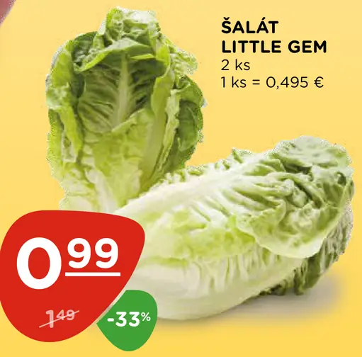 Šalát Little Gem
