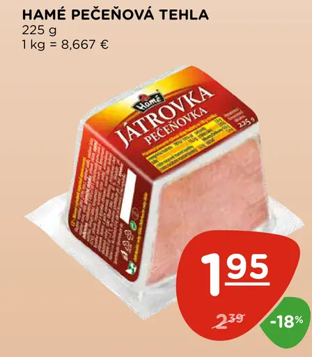 Hamé pečeňová tehla