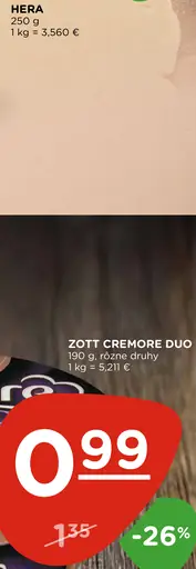 Hera Classic tuk na pečenie