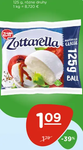 Zott Zottarella Mozzarella Classic