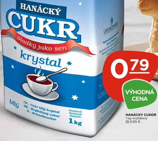 Hanácky cukor kryštálový