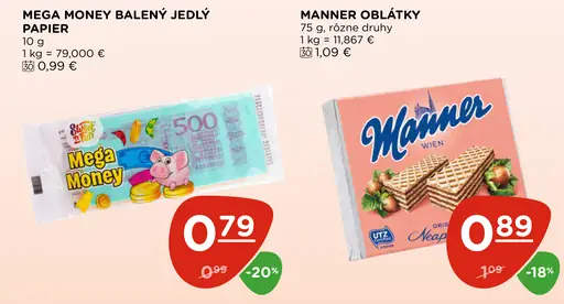 Manner oblátky