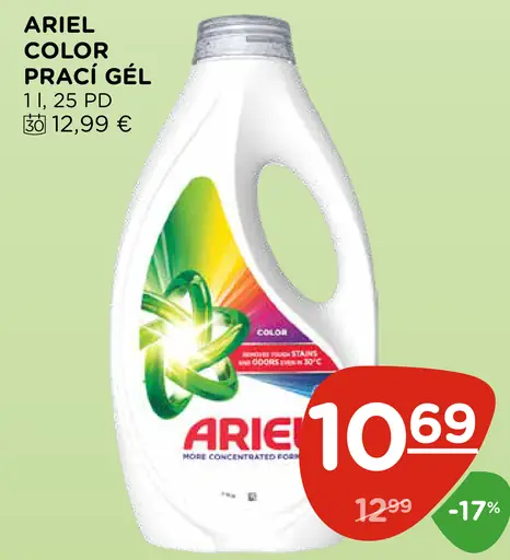 Ariel tekutý prací gél Color