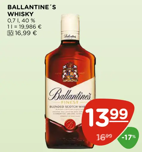 Ballantine's whisky