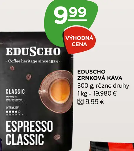 EduSCHO Zrnková káva