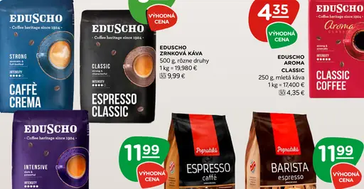 Eduscho Aroma Classic pražená mletá káva