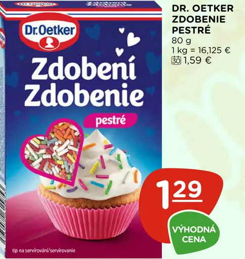 Dr. Oetker Zdobenie pestré