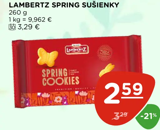 Lambertz Spring sušienky