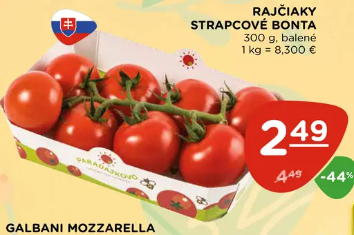 Bonta rajčiaky strapcové