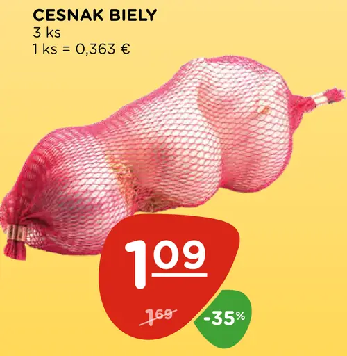 Cesnak biely