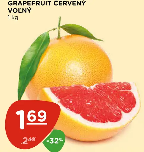 Grapefruit červený