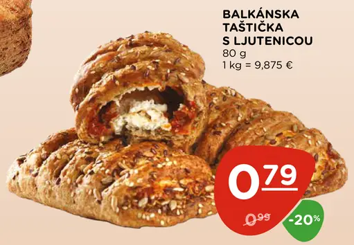 Balkánska taštička s ljutenicou
