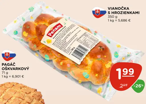 Pagáč oškvarkový