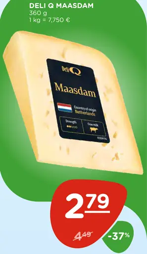 Deli Q Maasdám syr