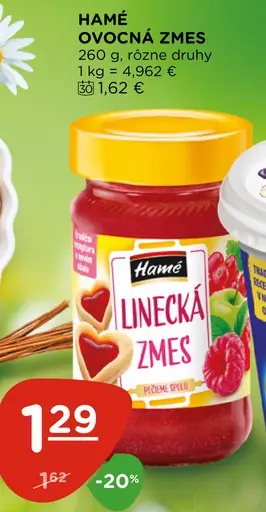 Hamé Ovocná linecká zmes