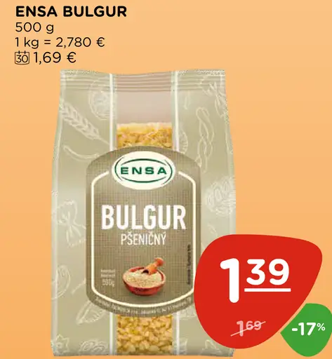 Ensa bulgur pšeničný
