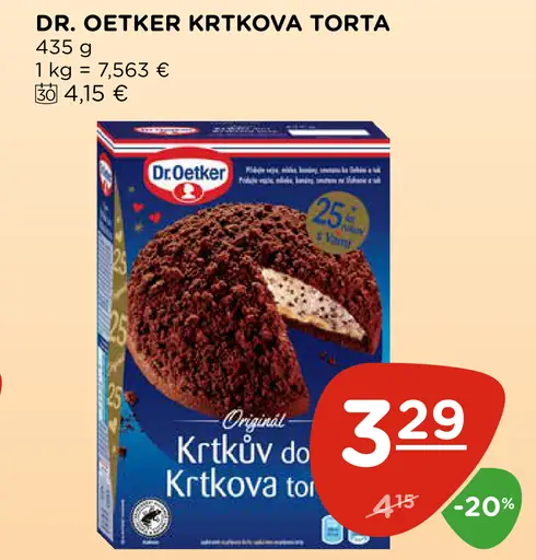 Dr. Oetker Krtkova torta