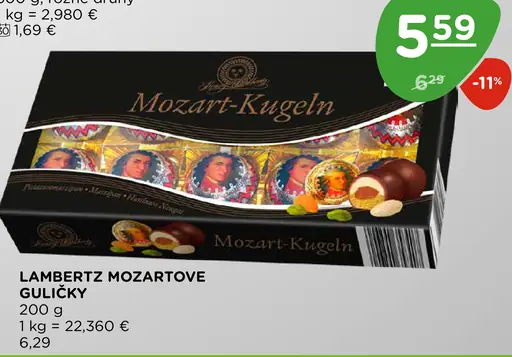 Lambertz Mozartove guľôčky