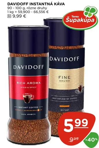 Davidoff Instantná káva