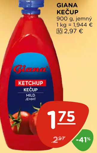 Giana kečup jemný