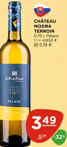 Chateau Modra Terroir víno